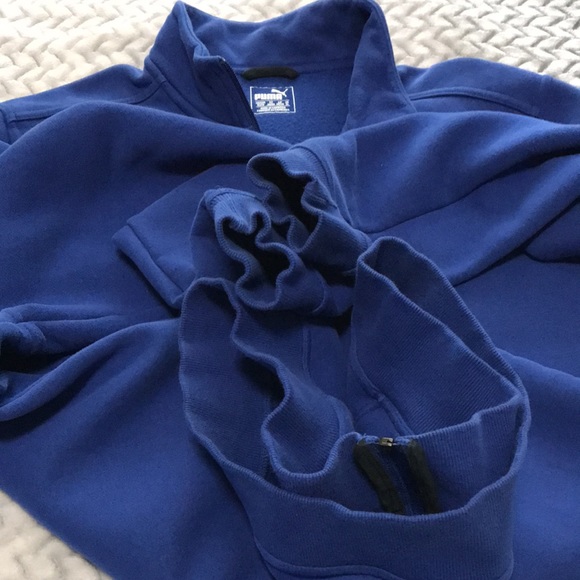 Puma Mens Hoodie, Size XL, Colour Blue - Picture 11 of 11